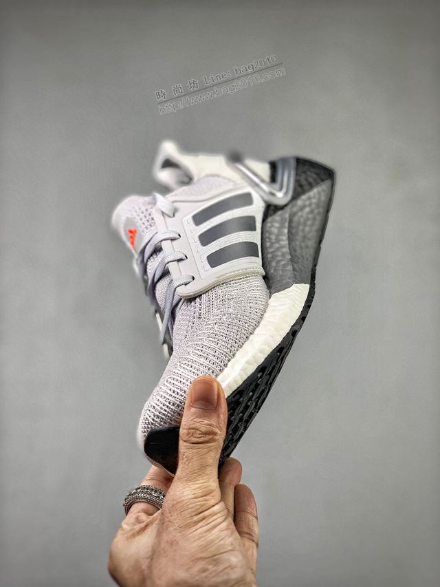 Adidas男鞋 EG0755 真標真爆 2019新款 阿迪達斯編織紗網休閒跑步鞋  hdx13312